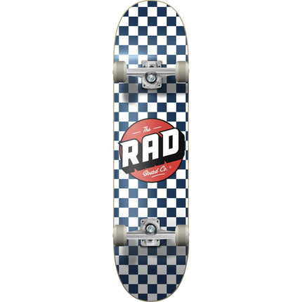 RAD Checkers Komplet Skateboard - Navy-RAD Skateboards-ScootWorld.se