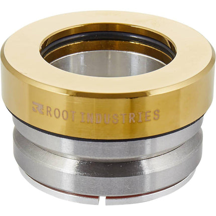 Root Integrated Kickbike Headset - Gold-Root Industries-ScootWorld.se