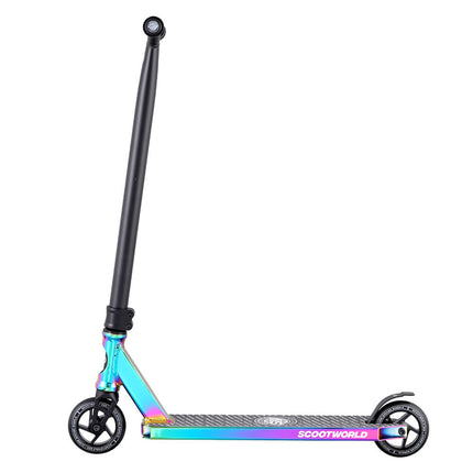 ScootWorld Bend Trick Sparkcykel - Rainbow Deck