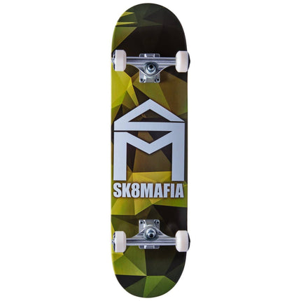 Sk8mafia House Logo Skateboard - Camo-Sk8mafia-ScootWorld.se