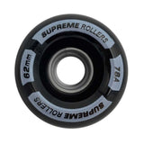 Supreme Rollers Quad Hjul 62mm/78A - Black-ScootWorld.se