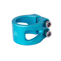 Striker BGSeakk Magnetit Double Kickbike Clamp - Teal-Clamps till sparkcyklar-ScootWorld.se