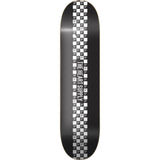 Heart Supply Check Stripe Skateboard Bräda - Black