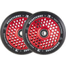 Root Honeycore Svart 110mm Sparkcykel Hjul 2-Pak - Röd