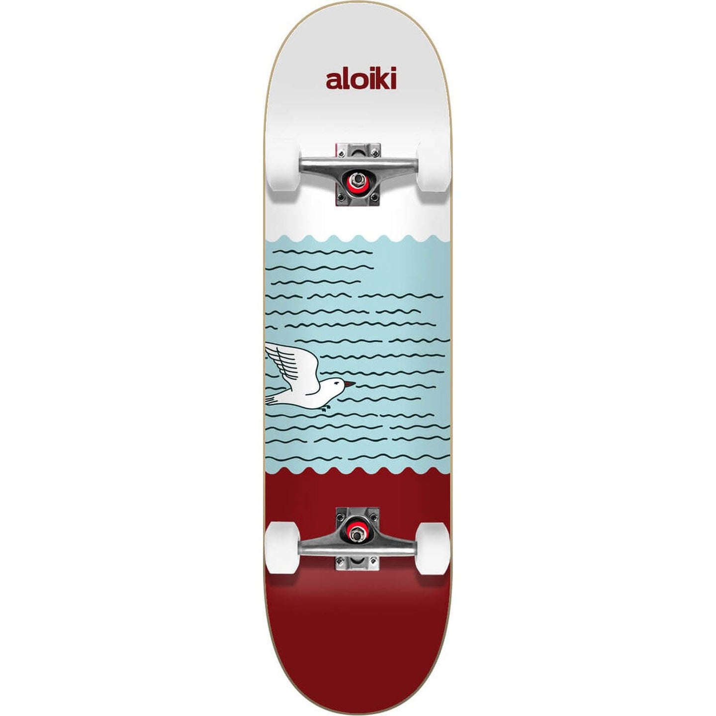 Aloiki Komplet Skateboard - Seagull-ScootWorld.dk