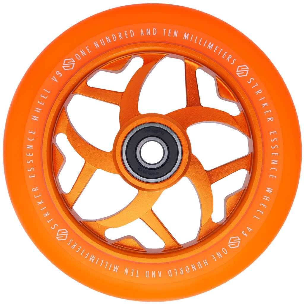 Striker Essence V3 Colorblast 110mm Sparkcykel Hjul - Orange-ScootWorld.se
