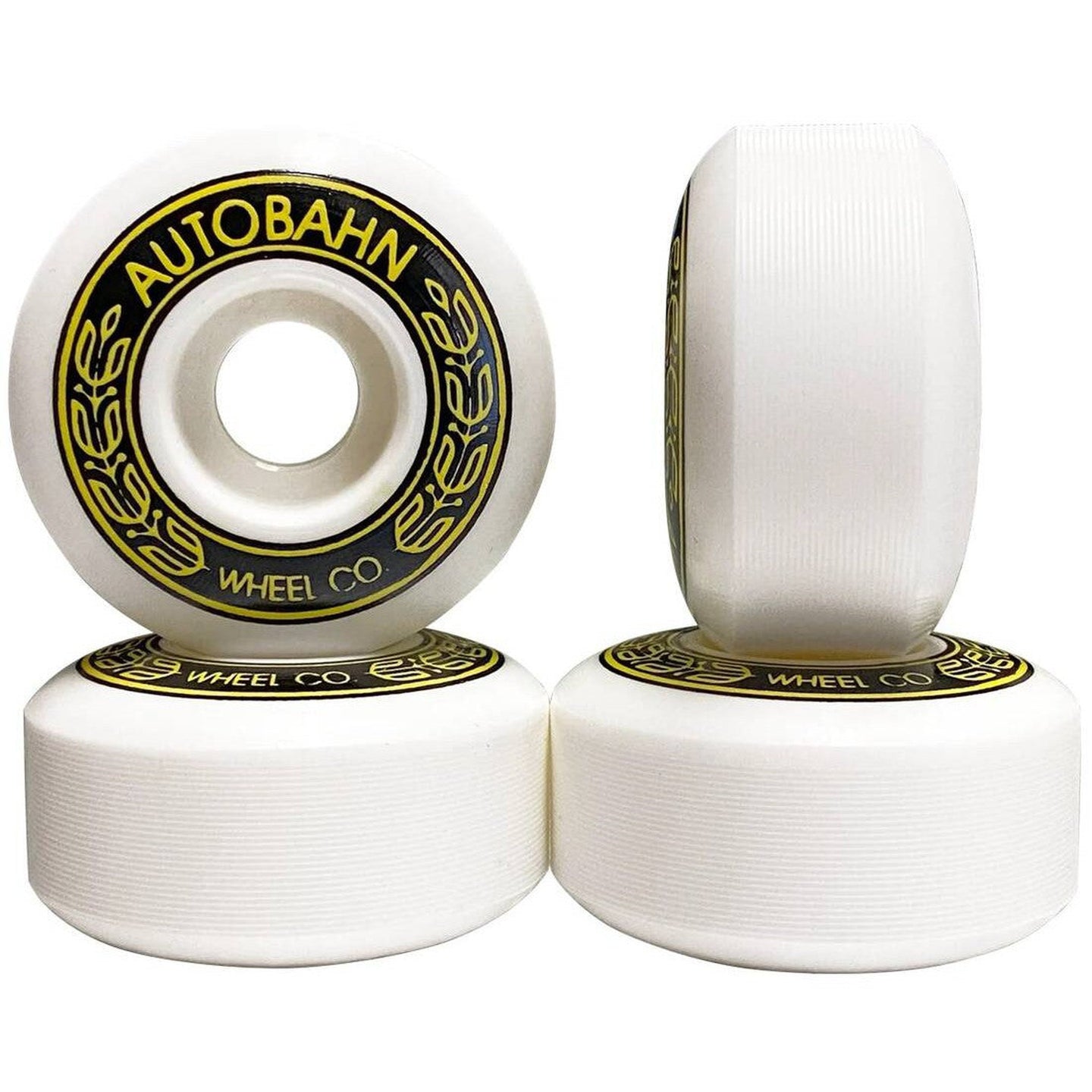 Autobahn AB-S 99A Skateboard Hjul 4-Pak - White-ScootWorld.dk