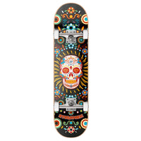 Hydroponic Mexican Complete Skateboard - Black Skull