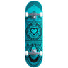 Blueprint Home Heart Complete Skateboard - Svart/Turkos
