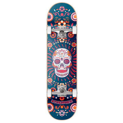 Hydroponic Mexican Complete Skateboard - Blue Skull