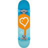 Blueprint Spray Heart Komplett Skateboard - Blå/Orange