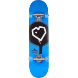 Blueprint Spray Heart Komplett Skateboard - Blå/Svart-ScootWorld.se