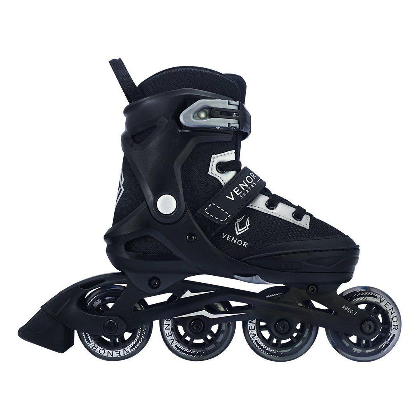 Venor Invicta Inliners Barn - Black/Silver-Inline skates-ScootWorld.se