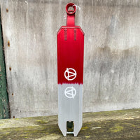 Limited Apex ID Red/Silver Trick Sparkcykel Deck - Red/Silver