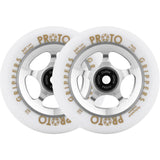 Proto Gripper Kickbike Hjul 2-Pak - White/Raw-Hjul till sparkcyklar-ScootWorld.se