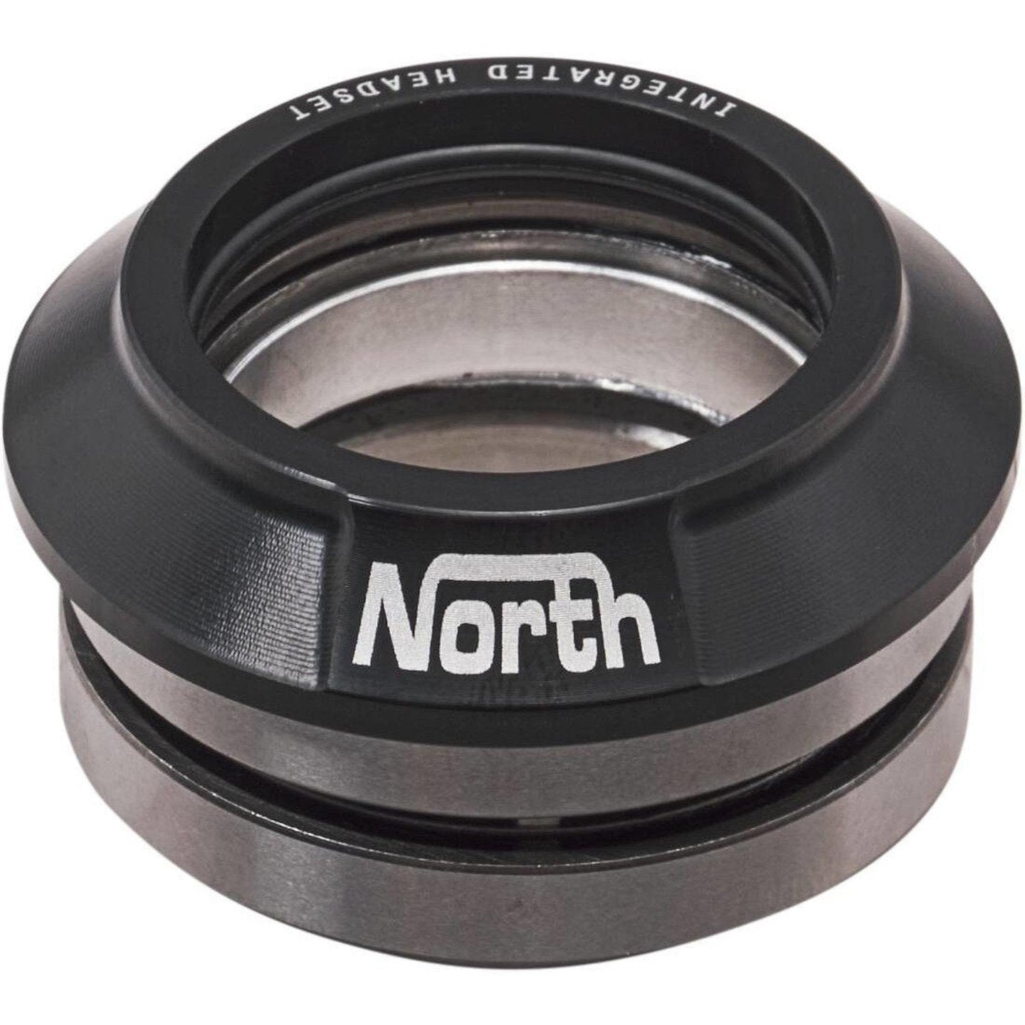 North Star Integrated Kickbike Headset - Matte Black-ScootWorld.se