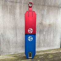 Limited Apex ID Red/Blue Trick Sparkcykel Deck - Red/Blue-Decks till sparkcyklar-ScootWorld.se