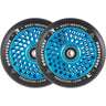 Root Honeycore Svart 110mm Sparkcykel Hjul 2-Pak - Blå