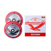 Striker BGSEAKK Magnetit 110mm Kickbike Hjul 2-Pak - Red