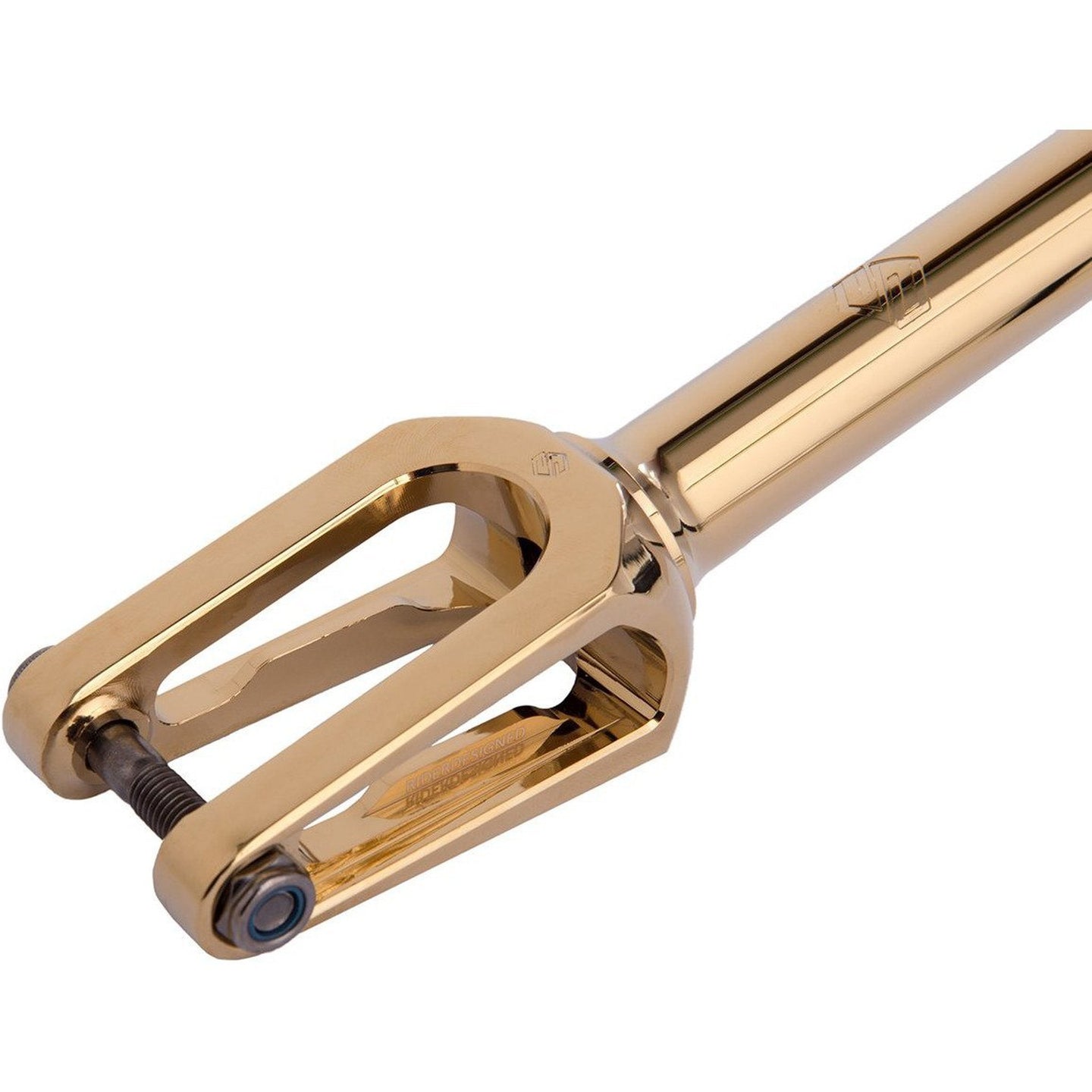 Striker Lux IHC Sparkcykel Framgaffel - Gold Chrome-Framgafflar till sparkcyklar-ScootWorld.se