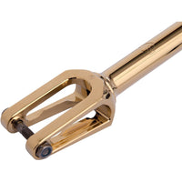 Striker Lux IHC Sparkcykel Framgaffel - Gold Chrome-Framgafflar till sparkcyklar-ScootWorld.se