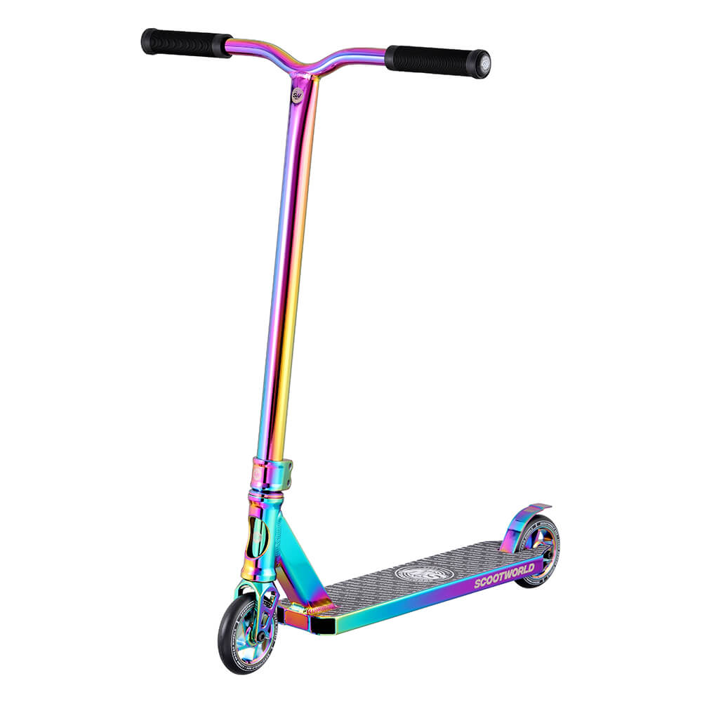 ScootWorld Bend Trick Sparkcykel - Full Rainbow