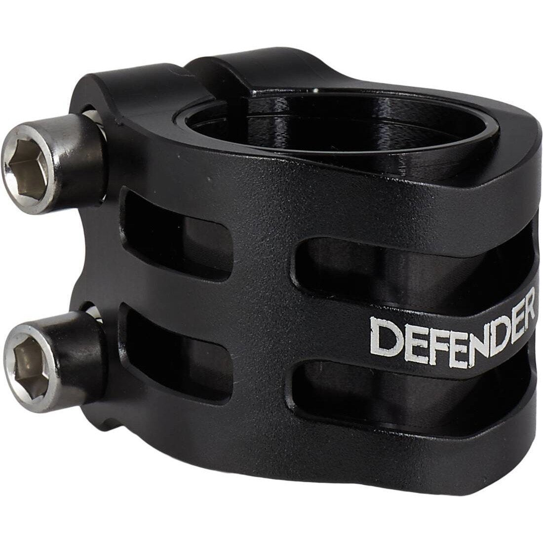 Longway Defender Double Kickbike Clamp - Black