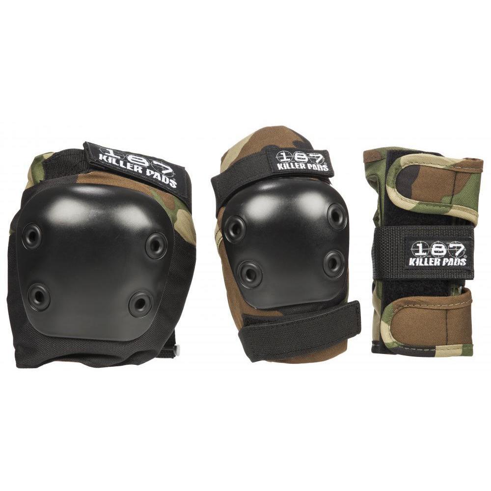 187 Killer Pads Jr. Skyddsset Barn 6-Pak - Camo-Skate skydd-ScootWorld.se