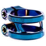 Ethic Sylphe V2 Kickbike Clamp - Chrome Blue-ScootWorld.se