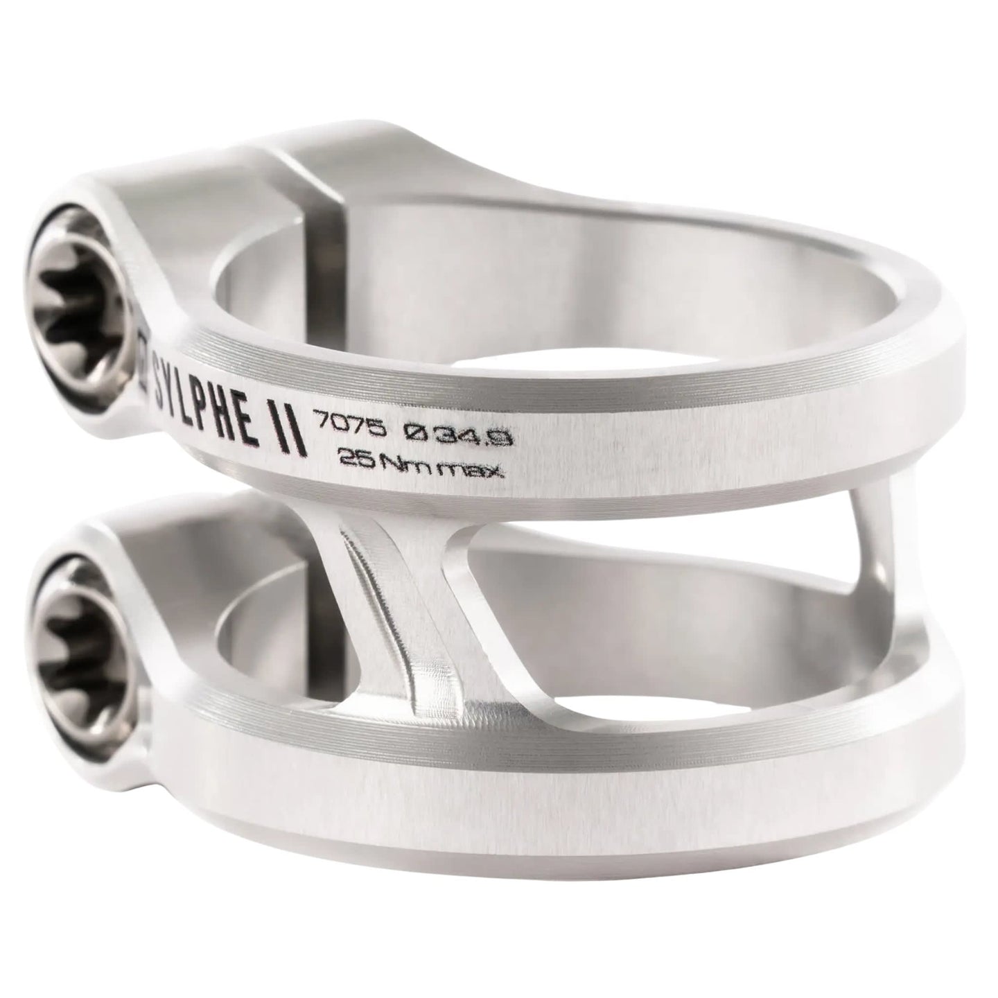 Ethic Sylphe V2 Kickbike Clamp - Raw-Clamps till sparkcyklar-ScootWorld.se