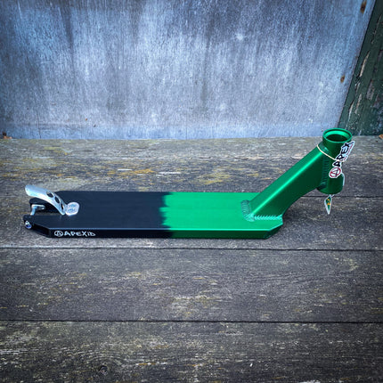 Apex ID Limited 4.5" Kickbike Deck - Green/Black