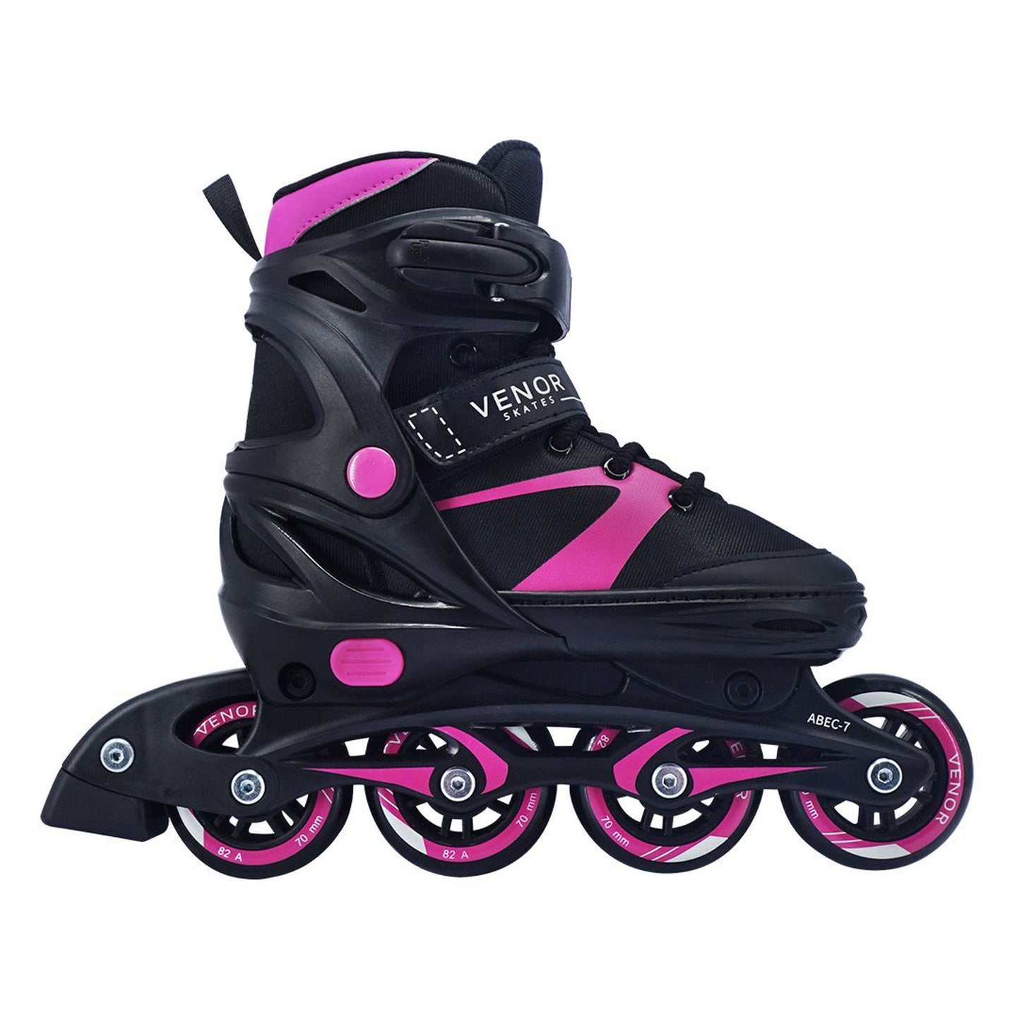 Venor Primo Inliners Barn - Black/Pink-Inline skates-ScootWorld.se