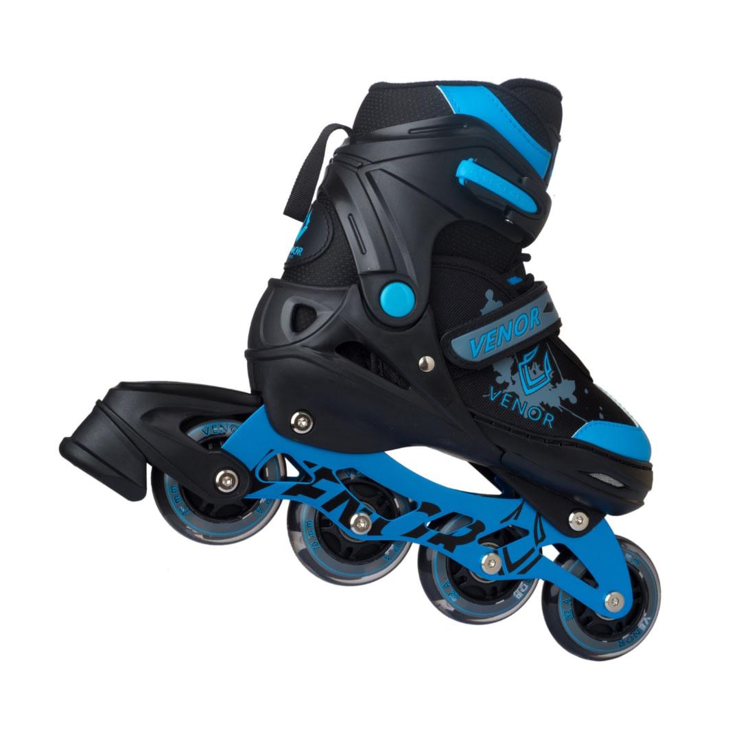 VENOR Ignite LED Inliners - Black/Blue-Inline skates-ScootWorld.se