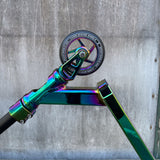 ScootWorld Gravis Custom Build Trick Sparkcykel - Black/Rainbow