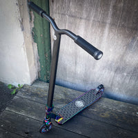 ScootWorld Rainbow Custom Build Trick Sparkcykel - Black/Rainbow