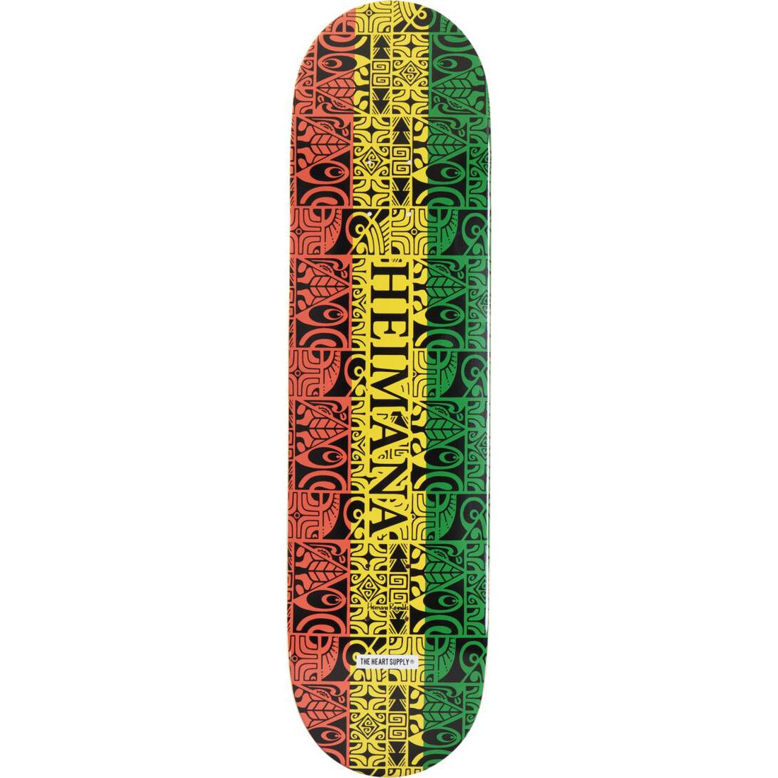 Heart Supply Heimana Reynolds Pro Skateboard Bräda - Tribal Rasta