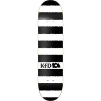 KFD Stripes Skateboard Bräda - White