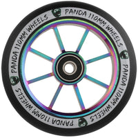 Panda Spoked V2 110mm Kickbike Hjul - Rainbow-Hjul till sparkcyklar-ScootWorld.se