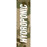 Hydroponic Printed Skateboard Griptape - Green Camo