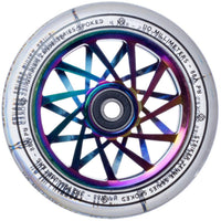 Striker Zenue Series Clear PU Kickbike Hjul - Rainbow-Hjul till sparkcyklar-ScootWorld.se