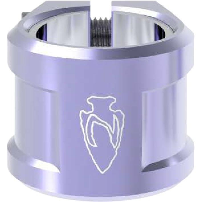 North Axe V2 Double Sparkcykel Clamp - Lavender-Clamps till sparkcyklar-ScootWorld.se