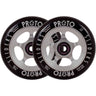 Proto Sliders Kickbile Hjul 2-Pak - Svart/Raw