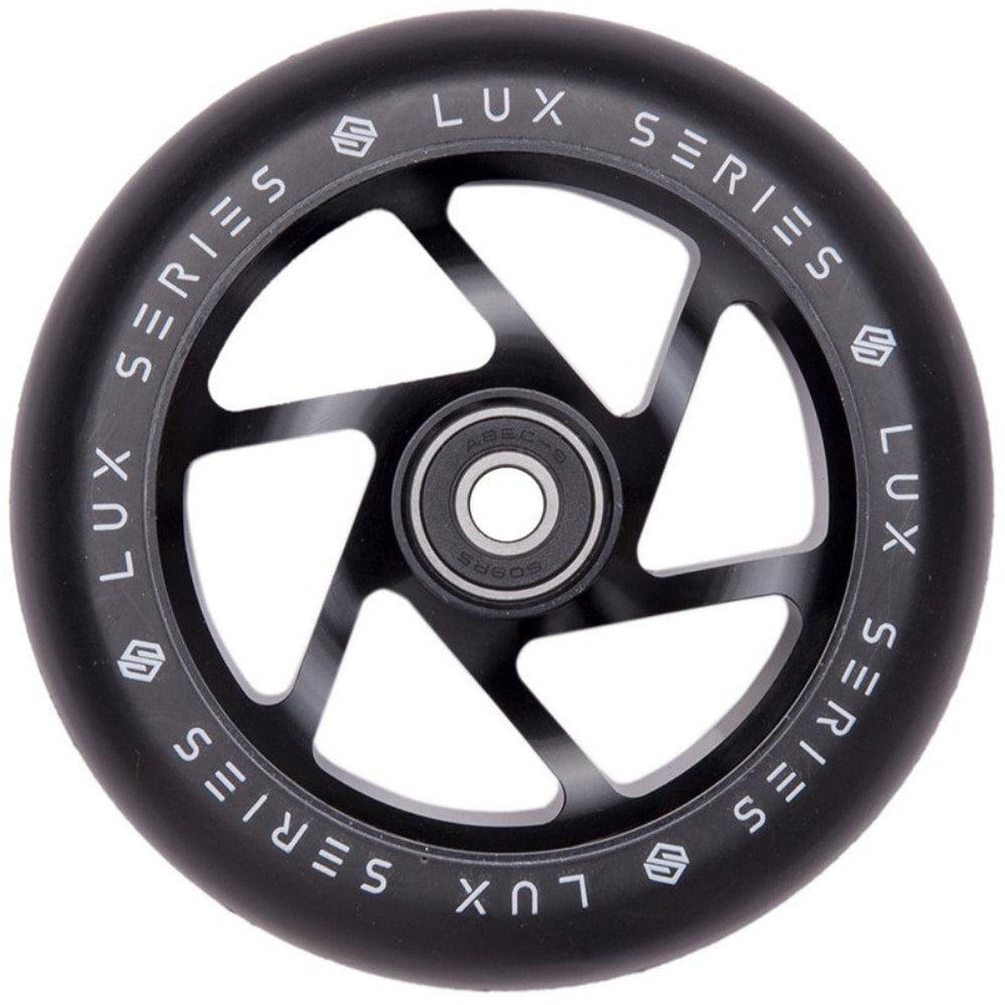 Striker Lux Spoked 110mm Kickbike Hjul - Black-Hjul till sparkcyklar-ScootWorld.se