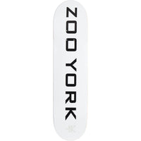 Zoo York Classic Logo Block Skateboard Bräda - White