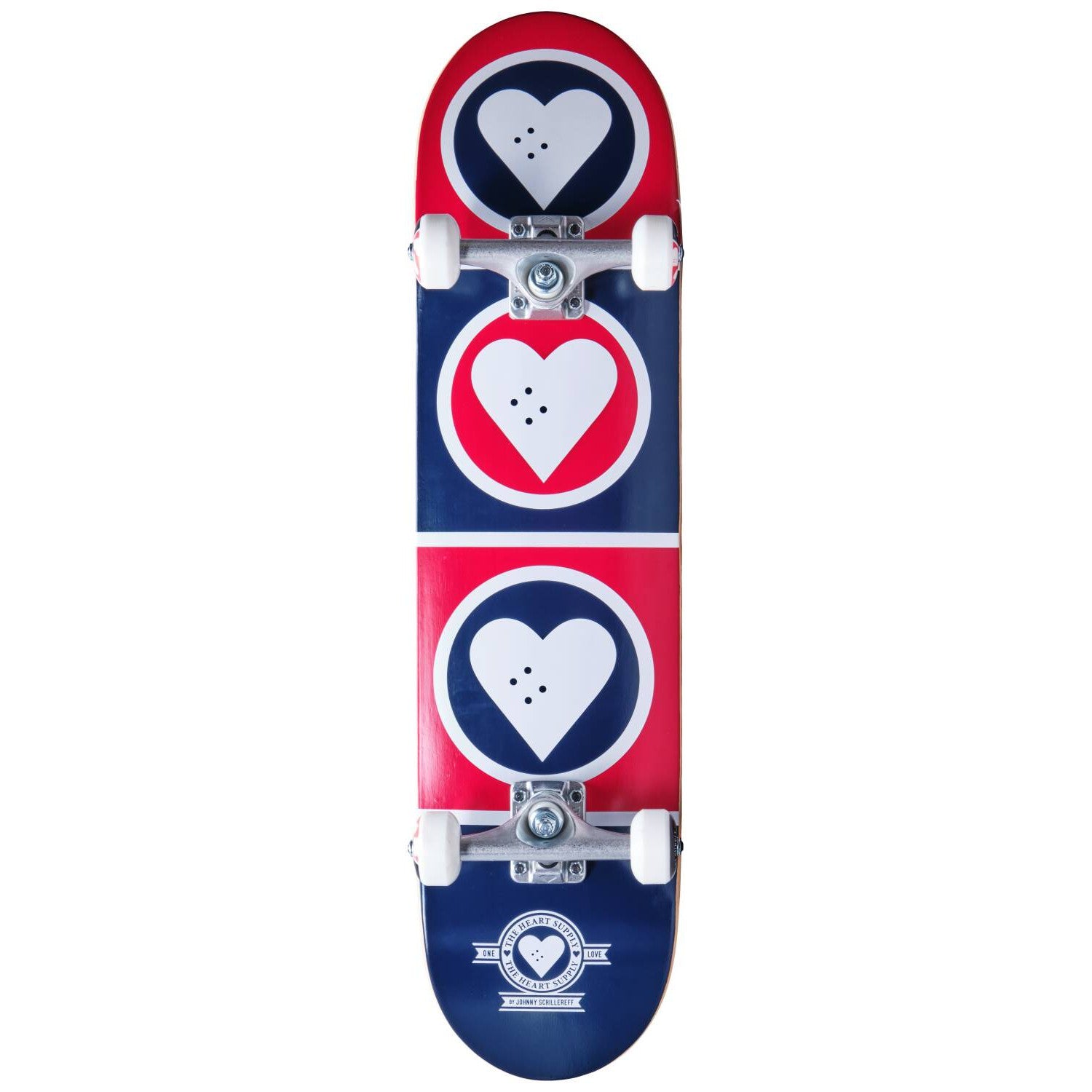 Heart Supply Squadron Skateboard Bräda - Blue