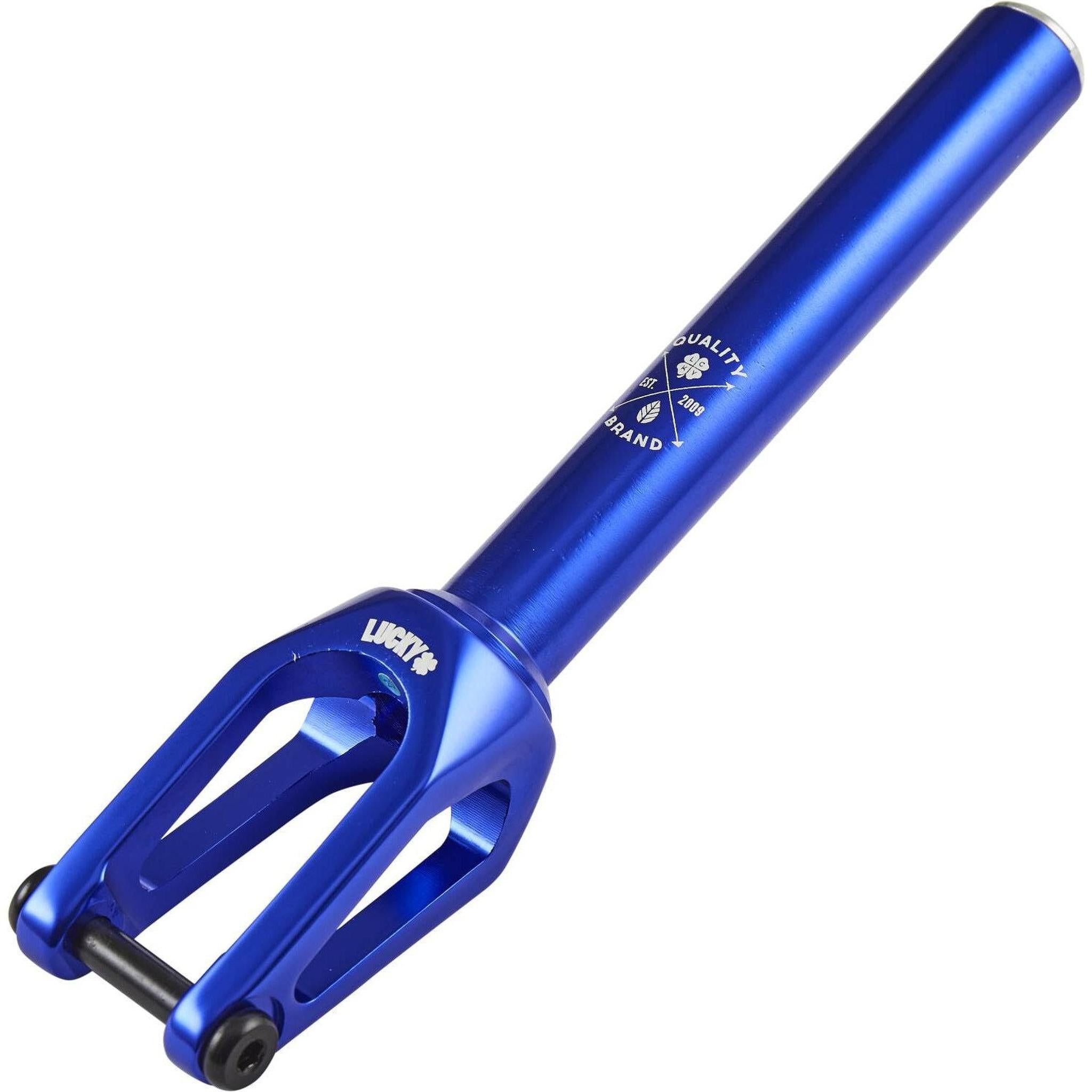 Lucky Huracan V2 IHC Sparkcykel Framgaffel - Blue-Framgafflar till sparkcyklar-ScootWorld.se