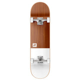 Hydroponic Clean Skateboard - White-brown