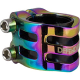 Longway Defender Double Kickbike Clamp - Rainbow