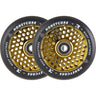 Root Honeycore Svart 110mm Sparkcykel Hjul 2-Pak - Gold