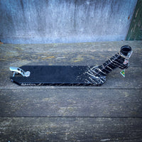 Apex ID Limited 5" Kickbike Deck - Black/White/Grey Splash